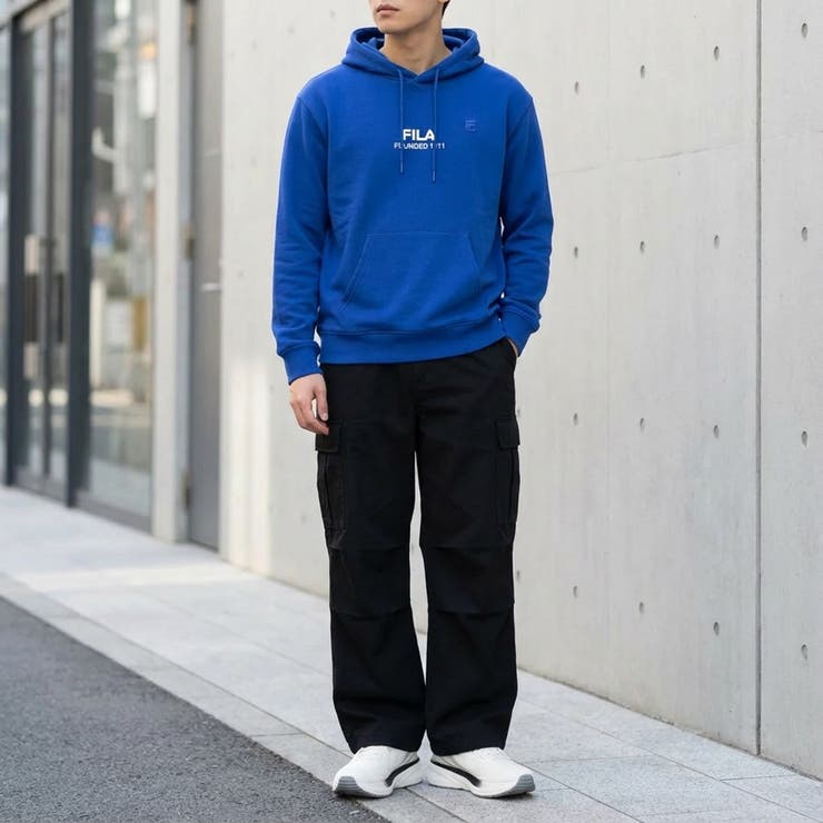 裏毛スウェットフーディ パーカー メンズ | FILA | 詳細画像2 