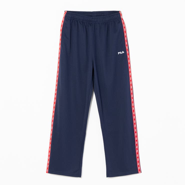 NV0 | LOGO TAPED JERSEY PANTS | FILA