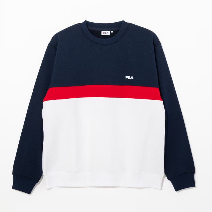 NV0 | SWITCHING CREW NECK SHIRTS | FILA