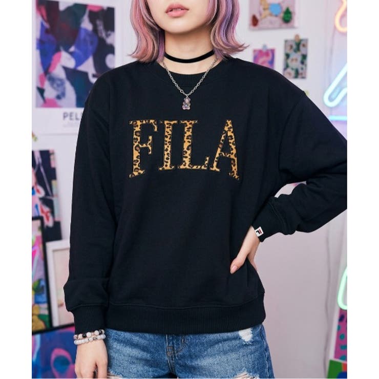クルーネックスウェットシャツ トレーナー オーバーサイズ | FILA | 詳細画像1 