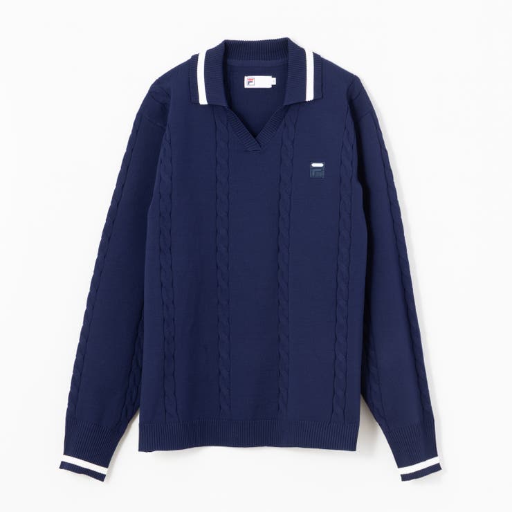 L/S KNIT SHIRTS | FILA | 詳細画像1 