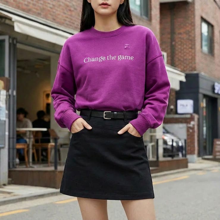 クルーネックトレーナー 裏毛スウェット プルオーバー | FILA | 詳細画像1 