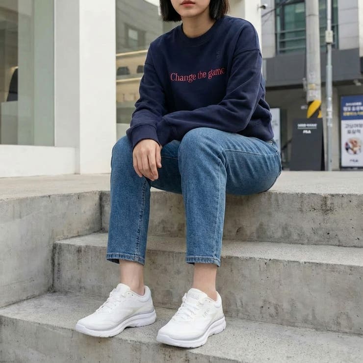 クルーネックトレーナー 裏毛スウェット プルオーバー | FILA | 詳細画像3 