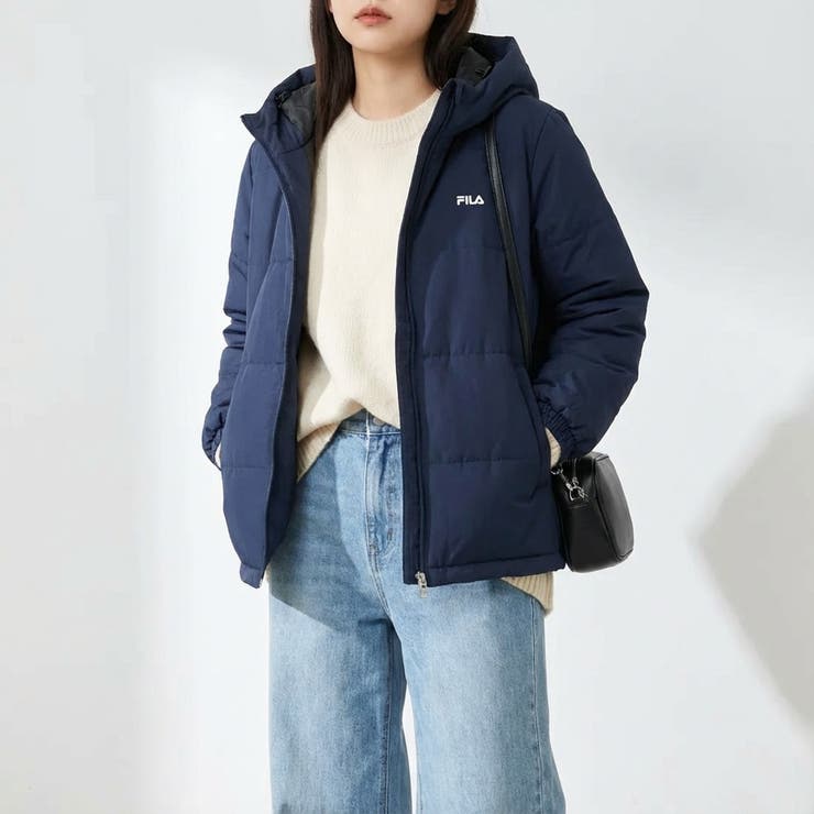 中綿フードジャケット アウター レディース | FILA | 詳細画像1 