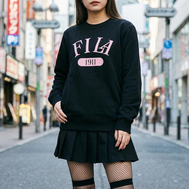 PTクルーネックトレーナー スウェットトップス プルオーバー | FILA | 詳細画像1 