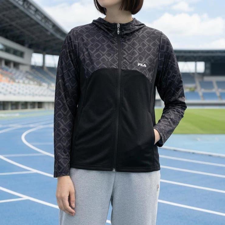 ジップフーディ パーカー ライトアウター | FILA | 詳細画像1 