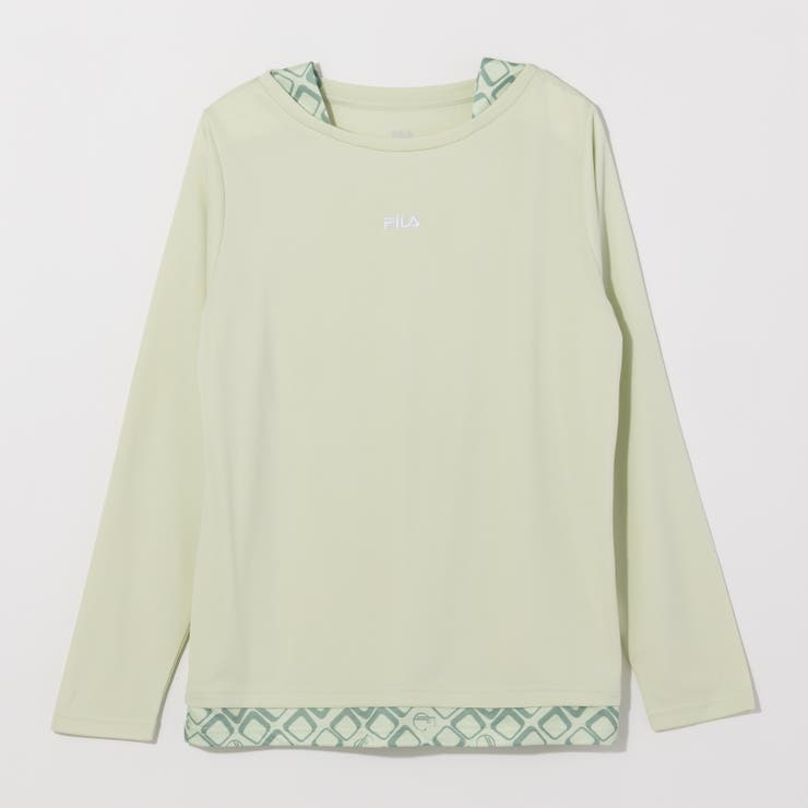 L/S FAKE T SHIRTS | FILA | 詳細画像2 