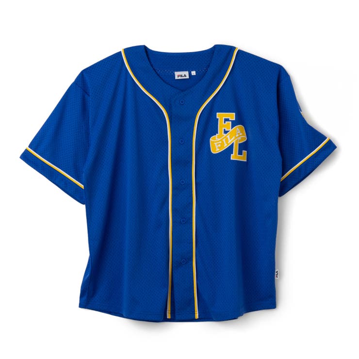 インクブルー | ベースボールシャツ | FILA