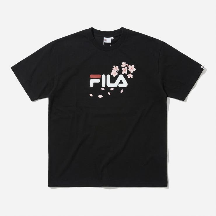 BLACK | S/S SAKURA T-SHIRT | FILA
