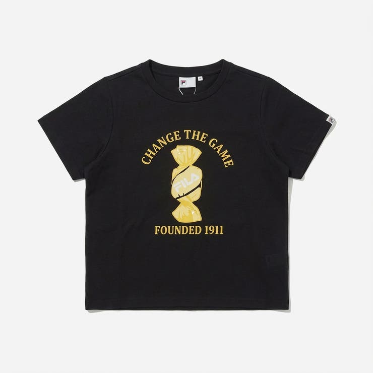 BLACK | S/S T-SHIRTS | FILA