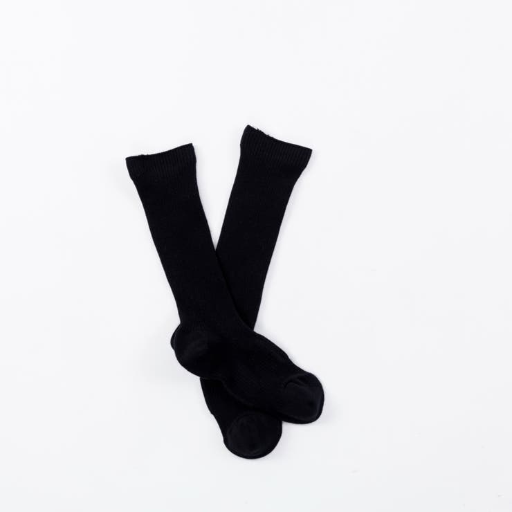 黒 | 4足組 ハイソックス 無地 | Filloie