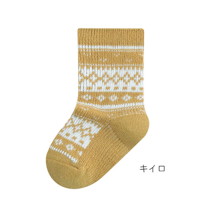 ノルディック柄 クルー丈 靴下 | Filloie | 詳細画像2 