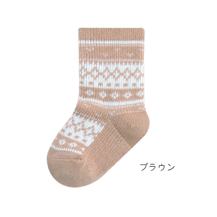 ノルディック柄 クルー丈 靴下 | Filloie | 詳細画像7 