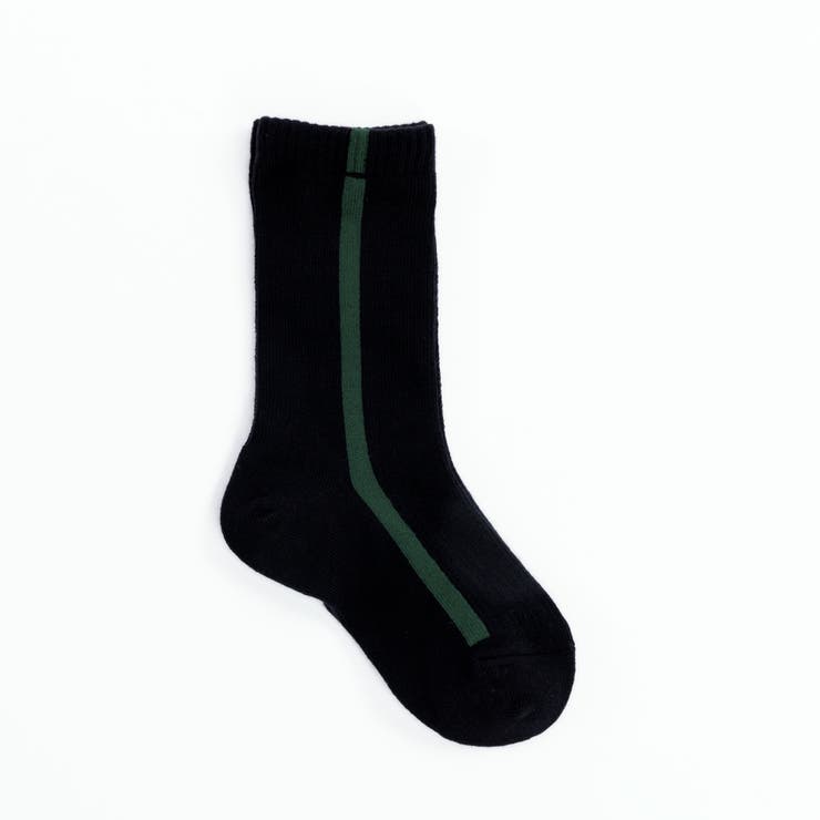 黒 | 単品 ソックス ライン | Filloie