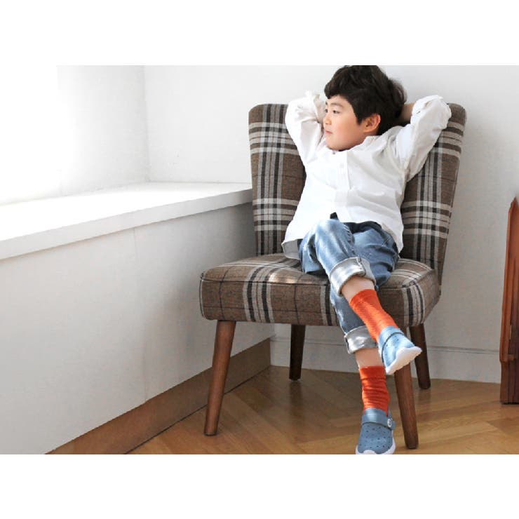 buddykidsバディキッズ3足組クルー丈針抜き靴下