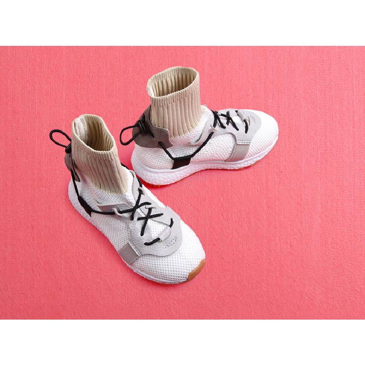 ハイカット ゴム紐 スニーカー 品番 Flwk Filloie フィロワ のキッズファッション通販 Shoplist ショップリスト
