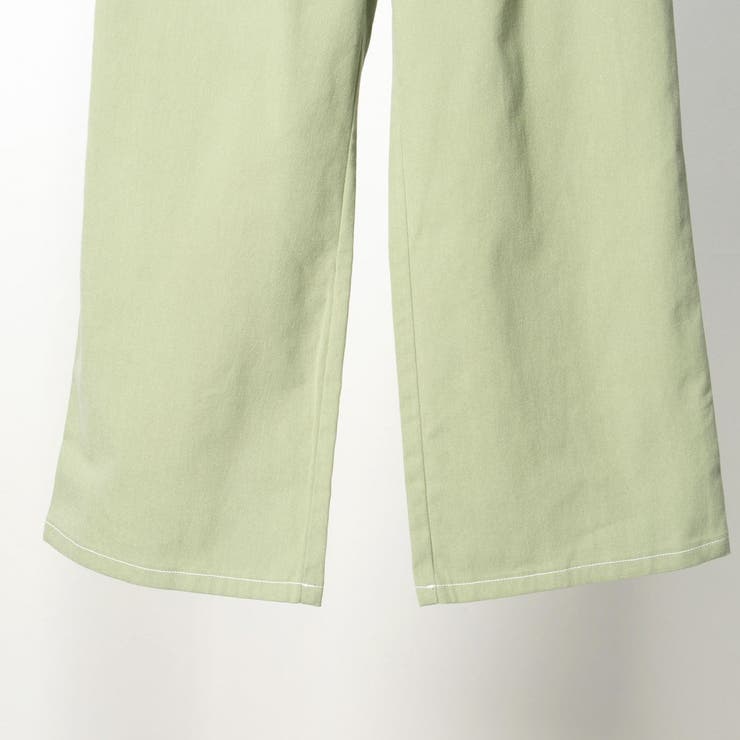 Ray Cassin】リボン付タックツイルパンツ[品番：FINW0004994]｜FINE