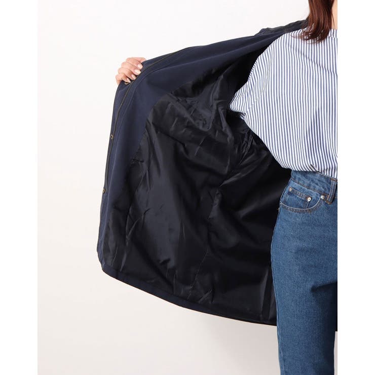Samansa Mos2 blue/サマンサモスモス ブルー】モッズコート[品番 