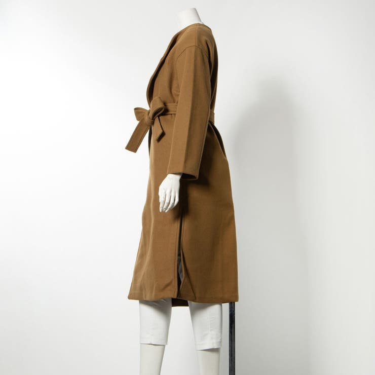 Te chichi】ダブルフェイスオープンカラーコート[品番：FINW0004527