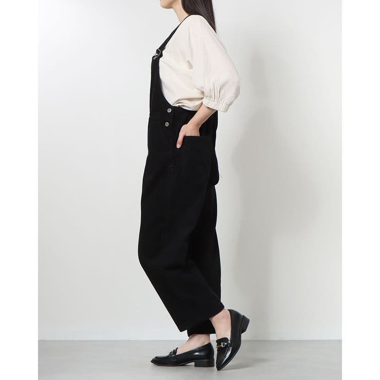 Samansa Mos2 blue】コーデュロイサロペット[品番：FINW0004560]｜FINE 