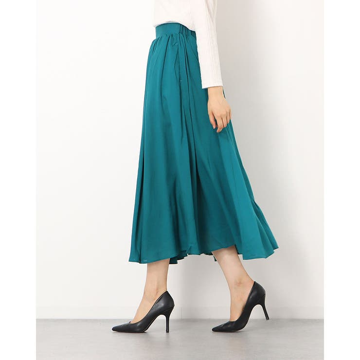 未使用　Ted Baker シフォンスカート 80ボイル ピンタック ティアードスカート（スカート