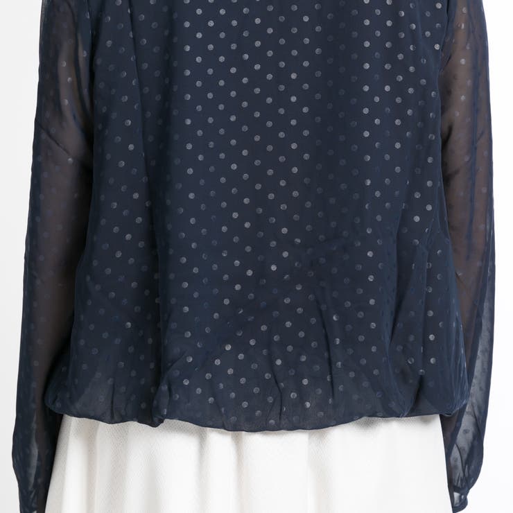 シアードットブラウス：トップス ゆったり フェミニン[品番：FINW0000200]｜FINE （ファイン）のレディースファッション通販