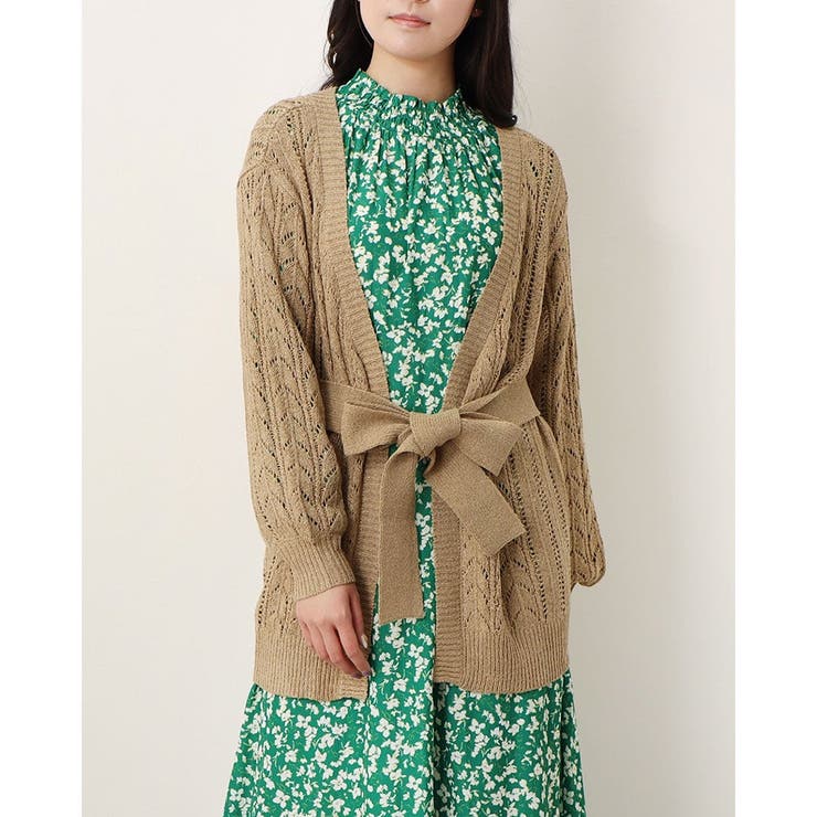 Royal Party ロイヤルパーティー クロシェカーディガン 品番 Finw Fine ファイン のレディースファッション通販 Shoplist ショップリスト