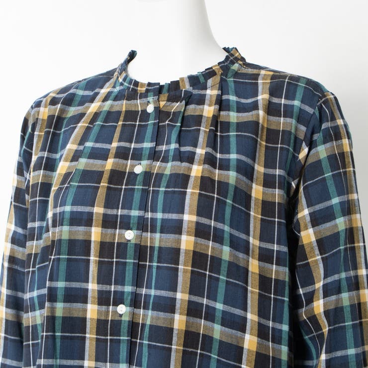 インド綿ラフ染めチュニックシャツ | FINE  | 詳細画像4