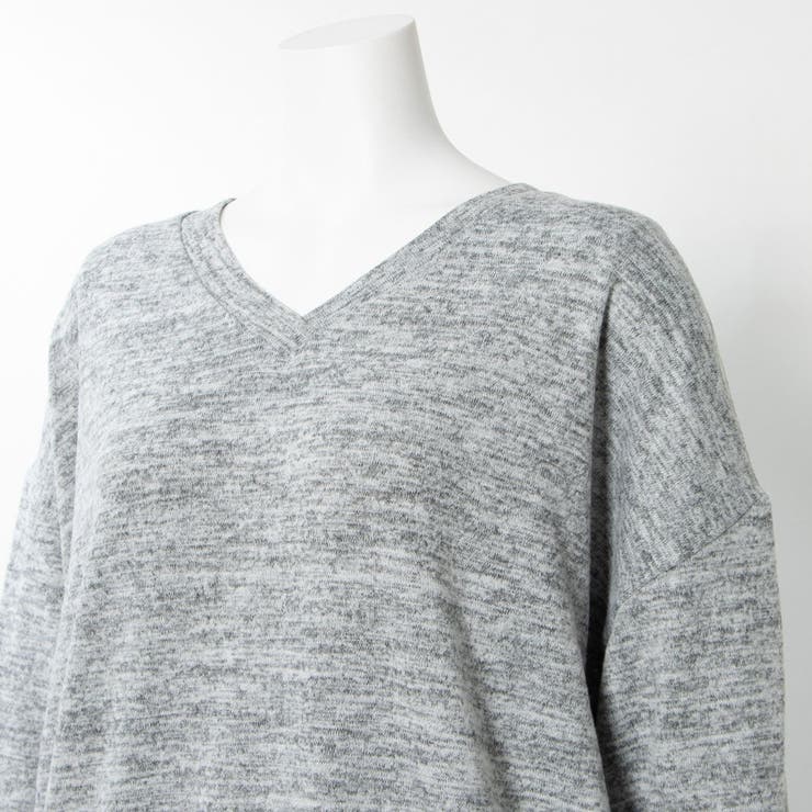 【FINE】【graffi】Vネックニットトップス | FINE  | 詳細画像4 
