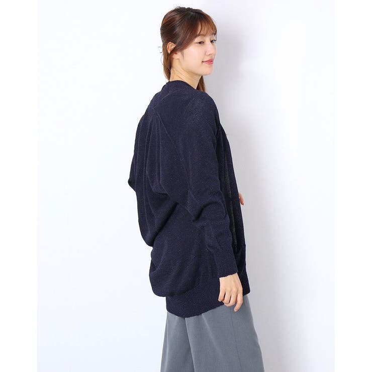 Onward J Bridge ラメ入りニットカーディガン 品番 Finw Fine ファイン のレディースファッション通販 Shoplist ショップリスト