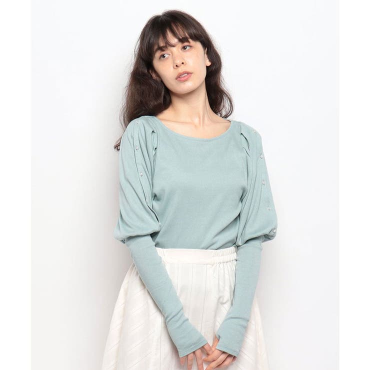 MINT | 【FINE】ショルダースリットプルオーバー | FINE 