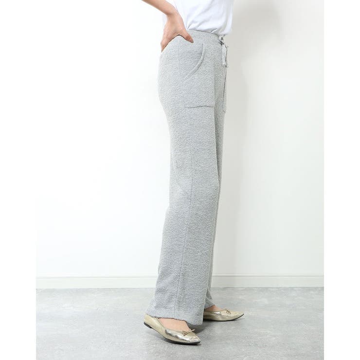 【MONOEARTH/モノアース】loop knit long pants [品番：FINW0003114]｜FINE （ファイン）の