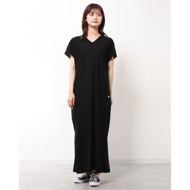 MONOEARTH/モノアース】stras twill dress [品番：FINW0003134]｜FINE