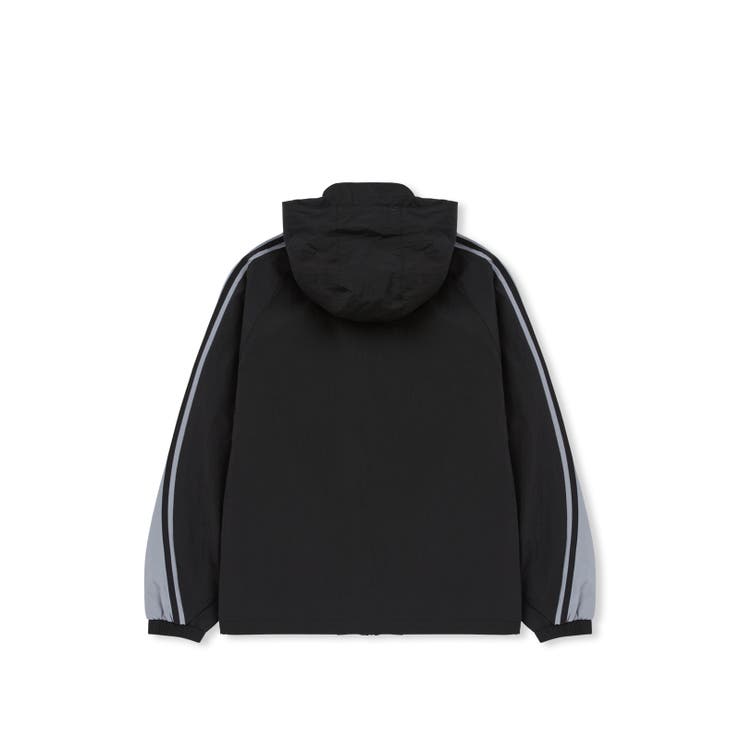 [ NERDY ]★23FW★CURVED BLOCK WINDBREAKER NERDY】CURVED BLOCK WINDBREAKER[品番：FINW0006974]｜FINE