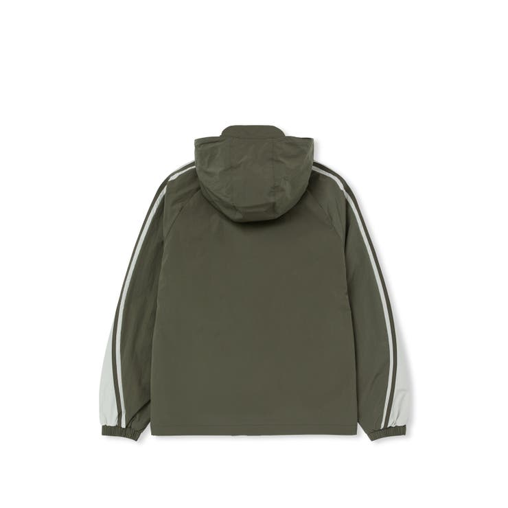 [ NERDY ]★23FW★CURVED BLOCK WINDBREAKER NERDY】CURVED BLOCK WINDBREAKER[品番：FINW0006974]｜FINE