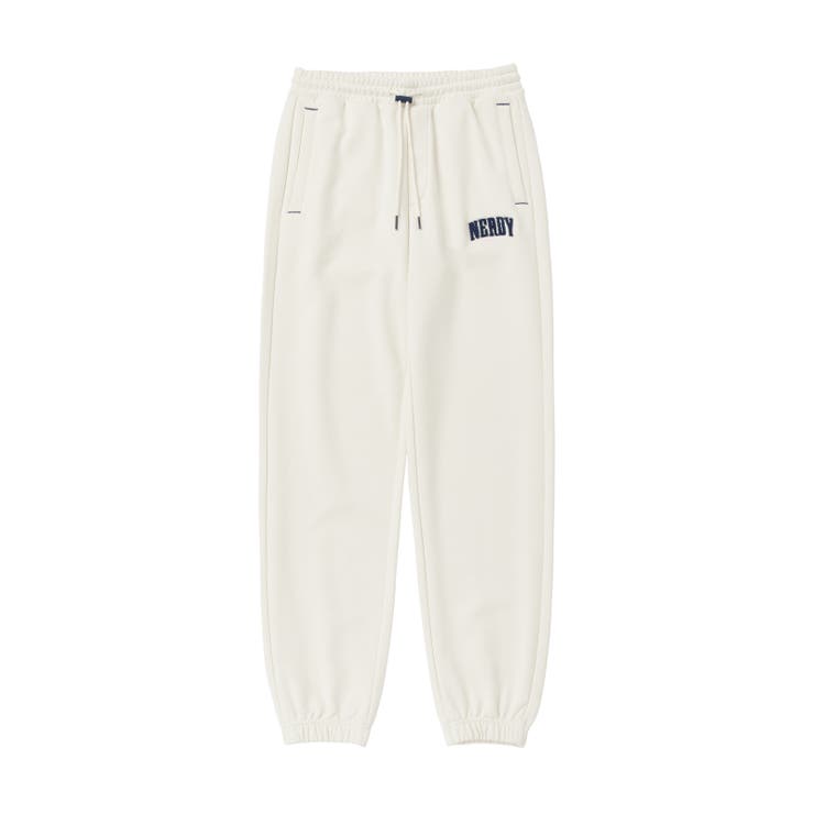 [ NERDY ]★23FW★BOUCLE LOGO JOGGER PANTS NERDY】BOUCLE LOGO JOGGER PANTS[品番：FINW0006970]｜FINE
