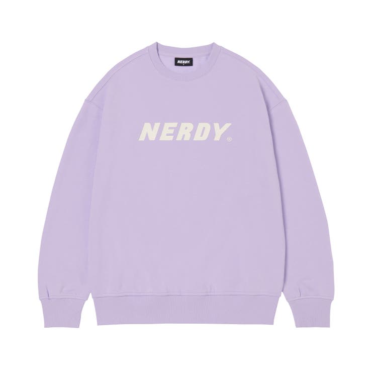 NERDY】BIG LOGO SWEATSHIRT[品番：FINW0007005]｜FINE （ファイン）のレディース ファッション通販｜SHOPLIST（ショップリスト）