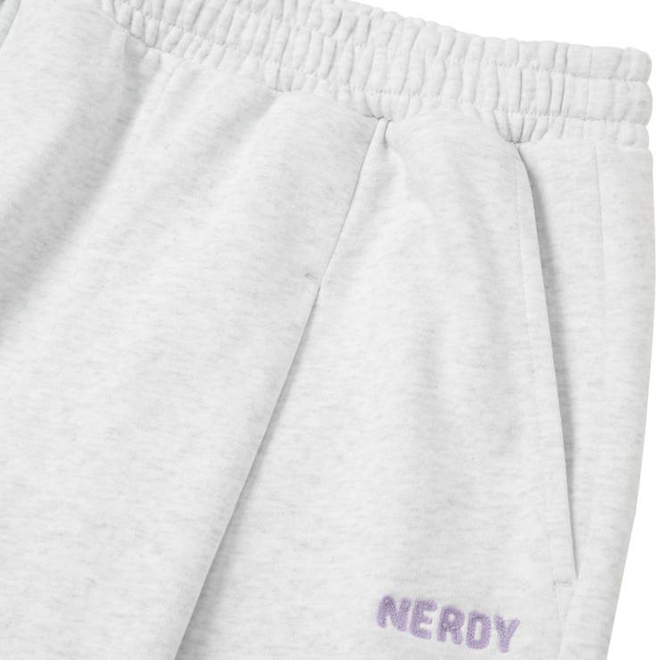 [ NERDY ]★23SS★STITCH LOGO WIDE SWEATPANTS NERDY】STITCH LOGO WIDE SWEATPANTS[品番：FINW0006983]｜FINE