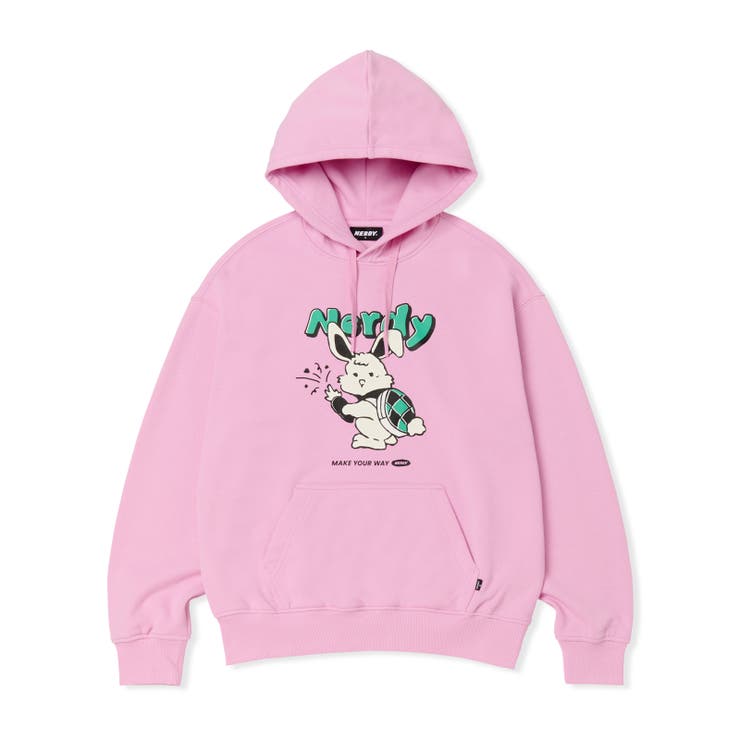 [ NERDY ]★23SS★TURTLE BUDDY PULLOVER HOODIE NERDY】TURTLE BUDDY PULLOVER HOODIE[品番：FINW0006988]｜FINE