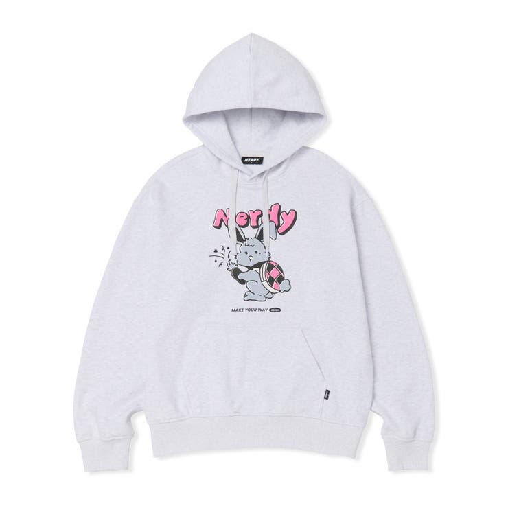 [ NERDY ]★23SS★TURTLE BUDDY PULLOVER HOODIE NERDY】TURTLE BUDDY PULLOVER HOODIE[品番：FINW0006988]｜FINE