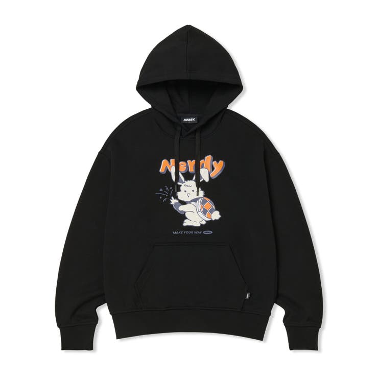 [ NERDY ]★23SS★TURTLE BUDDY PULLOVER HOODIE NERDY】TURTLE BUDDY PULLOVER HOODIE[品番：FINW0006988]｜FINE