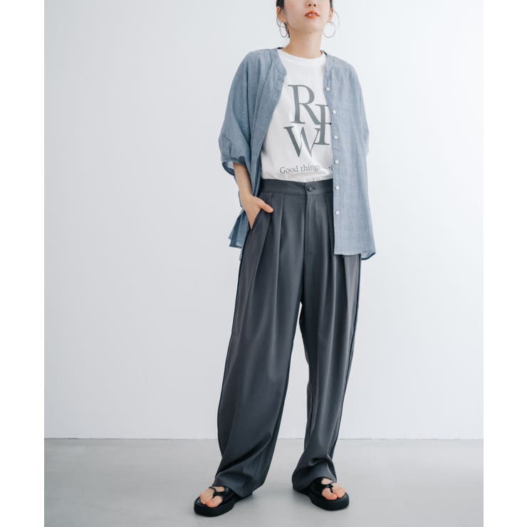 デイリーからお出かけまであらゆるシーンで使えるこなれ感パンツ。 | refinedworks | 詳細画像10 