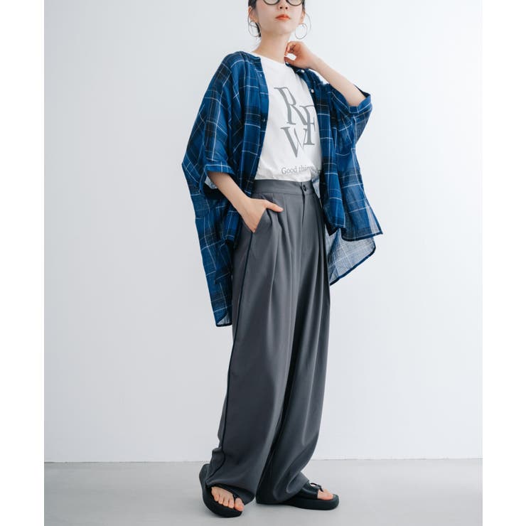 デイリーからお出かけまであらゆるシーンで使えるこなれ感パンツ。 | refinedworks | 詳細画像11 