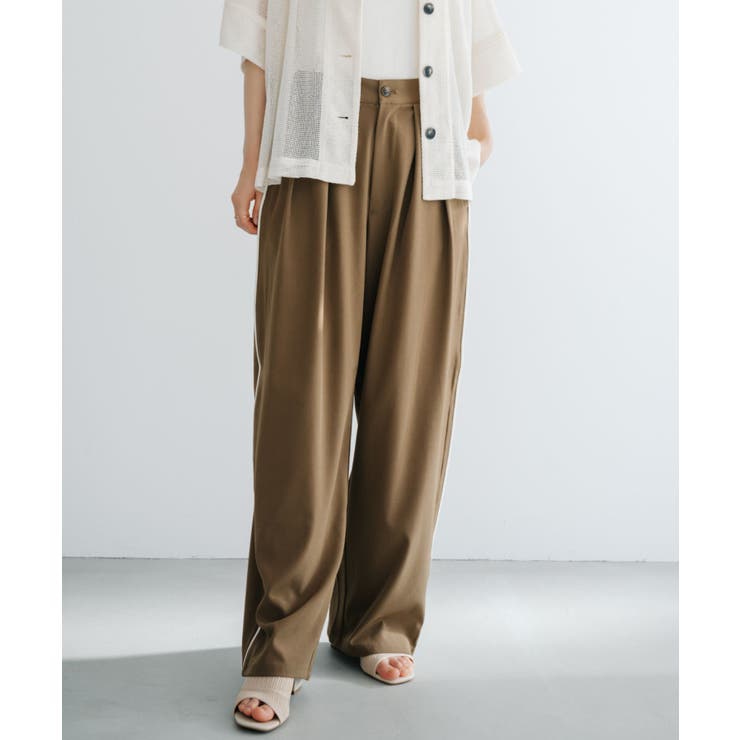 デイリーからお出かけまであらゆるシーンで使えるこなれ感パンツ。 | refinedworks | 詳細画像17 