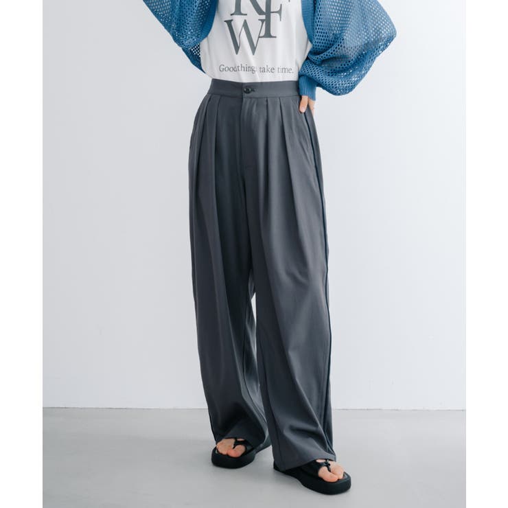 デイリーからお出かけまであらゆるシーンで使えるこなれ感パンツ。 | refinedworks | 詳細画像2 