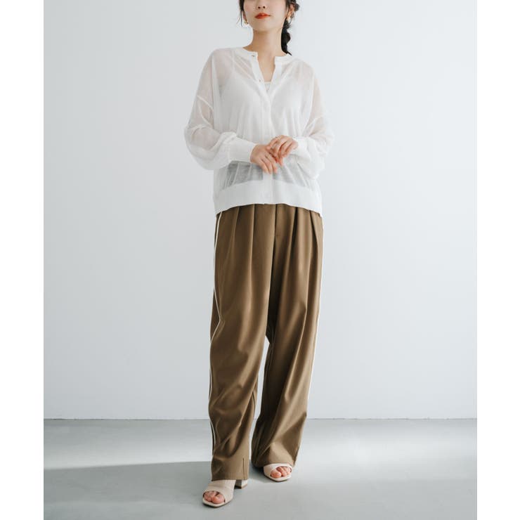 デイリーからお出かけまであらゆるシーンで使えるこなれ感パンツ。 | refinedworks | 詳細画像27 