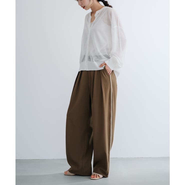 デイリーからお出かけまであらゆるシーンで使えるこなれ感パンツ。 | refinedworks | 詳細画像28 