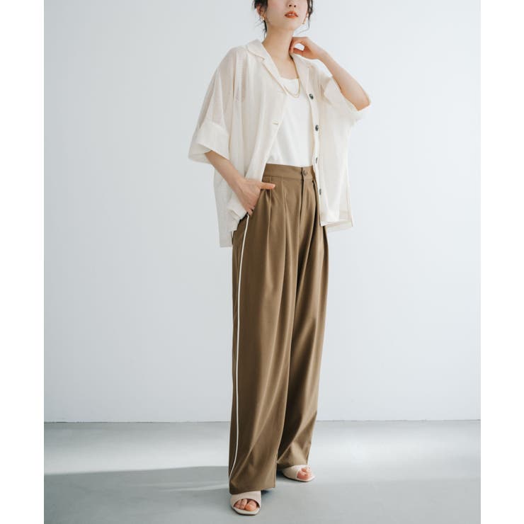 デイリーからお出かけまであらゆるシーンで使えるこなれ感パンツ。 | refinedworks | 詳細画像29 