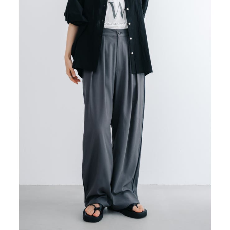 デイリーからお出かけまであらゆるシーンで使えるこなれ感パンツ。 | refinedworks | 詳細画像6 