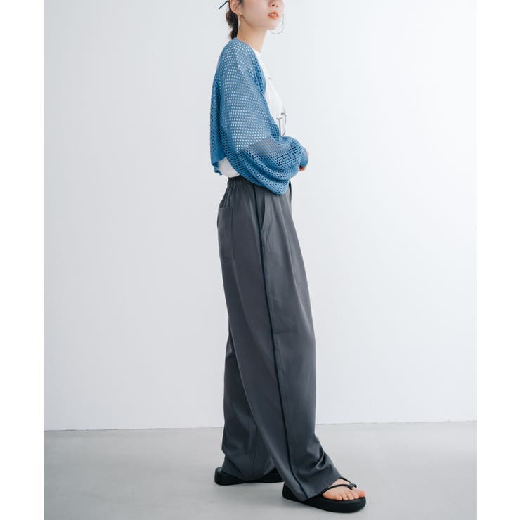 デイリーからお出かけまであらゆるシーンで使えるこなれ感パンツ。 | refinedworks | 詳細画像8 